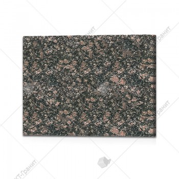 Плитка термообработанная из брусиловского гранита  (h=2 см)