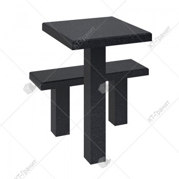 Комплект стол с лавочкой.  Модель LS11