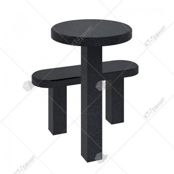 Комплект стол с лавочкой.  Модель LS12