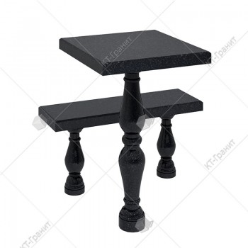 Комплект стол с лавочкой.  Модель LS15