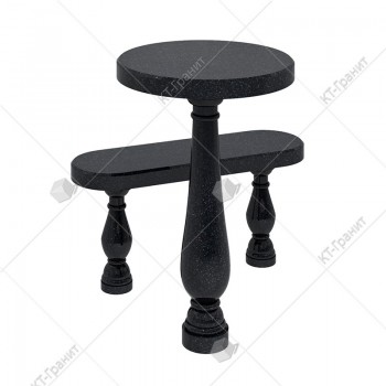 Комплект стол с лавочкой.  Модель LS16