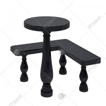 Комплект стол с лавочкой.  Модель LS18