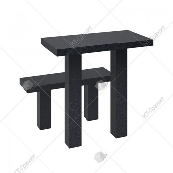 Комплект стол с лавочкой.  Модель LS20