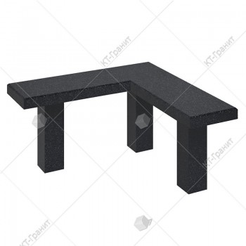 Лавочка из гранита.  Модель LV17