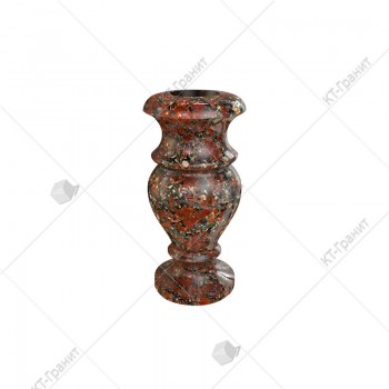 Ваза из капустинского гранита